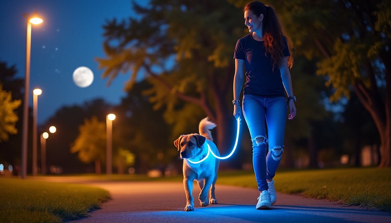 découvrez comment l'éclairage led pour chiens peut assurer leur sécurité lors des promenades nocturnes. optez pour des accessoires lumineux qui augmentent la visibilité et protègent votre compagnon à quatre pattes.