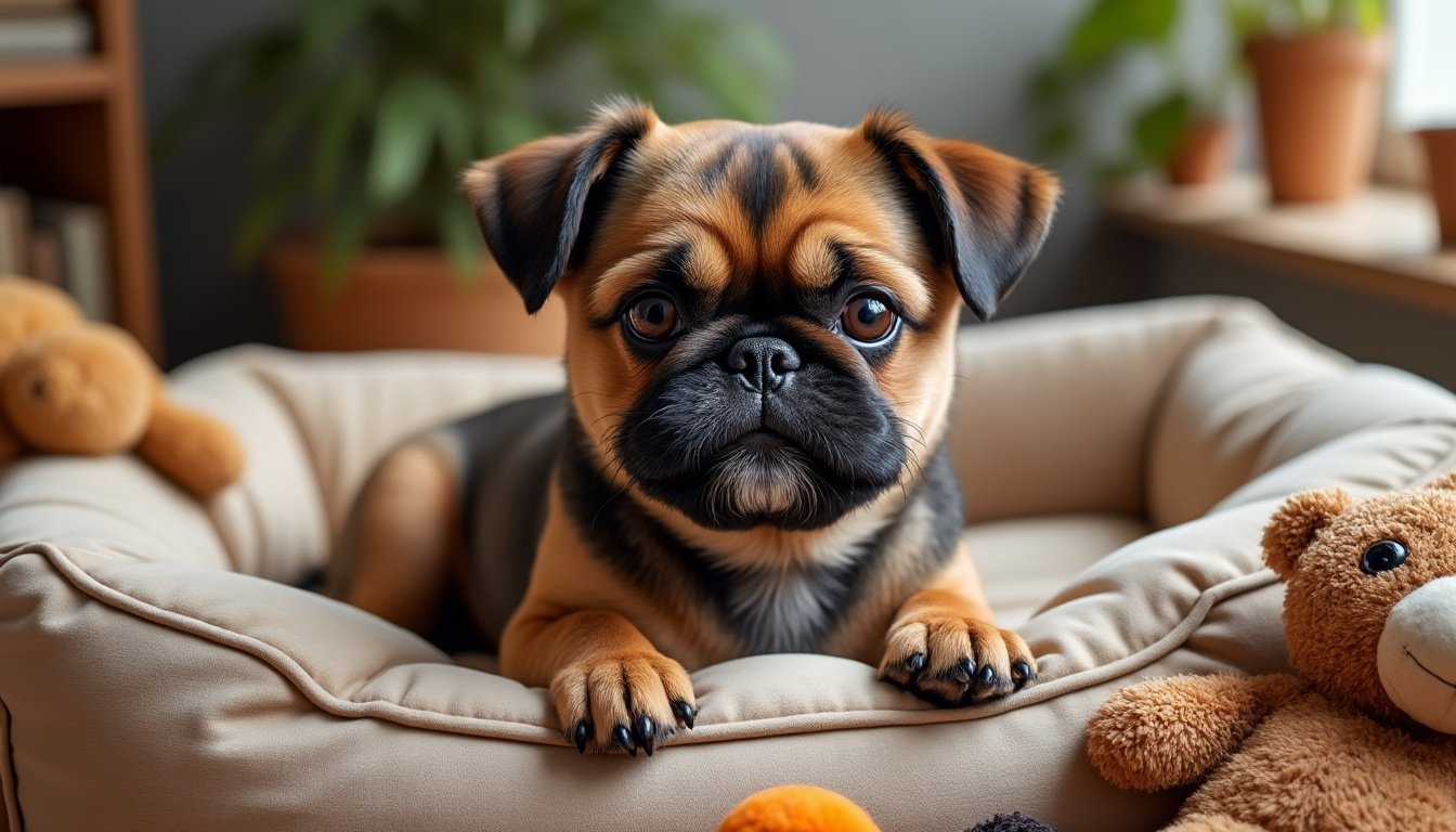 découvrez le griffon bruxellois, un petit chien au look singulier et au caractère attachant. apprenez tout sur cette race unique, ses caractéristiques, son tempérament, et pourquoi il pourrait être le compagnon idéal pour vous.