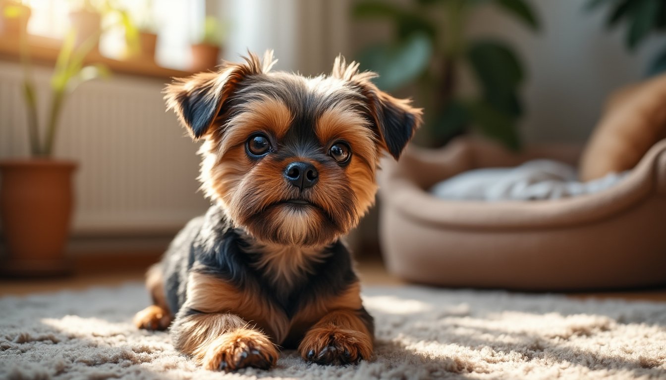 découvrez le griffon bruxellois, un petit chien au look singulier, à la fois charmant et attachant. apprenez-en plus sur son caractère, ses besoins et pourquoi il fait un excellent compagnon pour les amoureux des animaux.