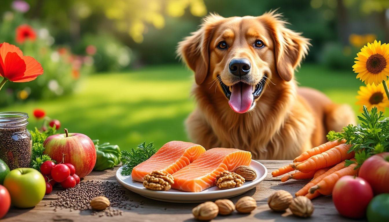 découvrez les bienfaits des aliments riches en oméga-3 pour la peau et le pelage de votre chien. apprenez comment ces acides gras essentiels nourrissent, hydratent et contribuent à la santé globale de votre compagnon à quatre pattes.