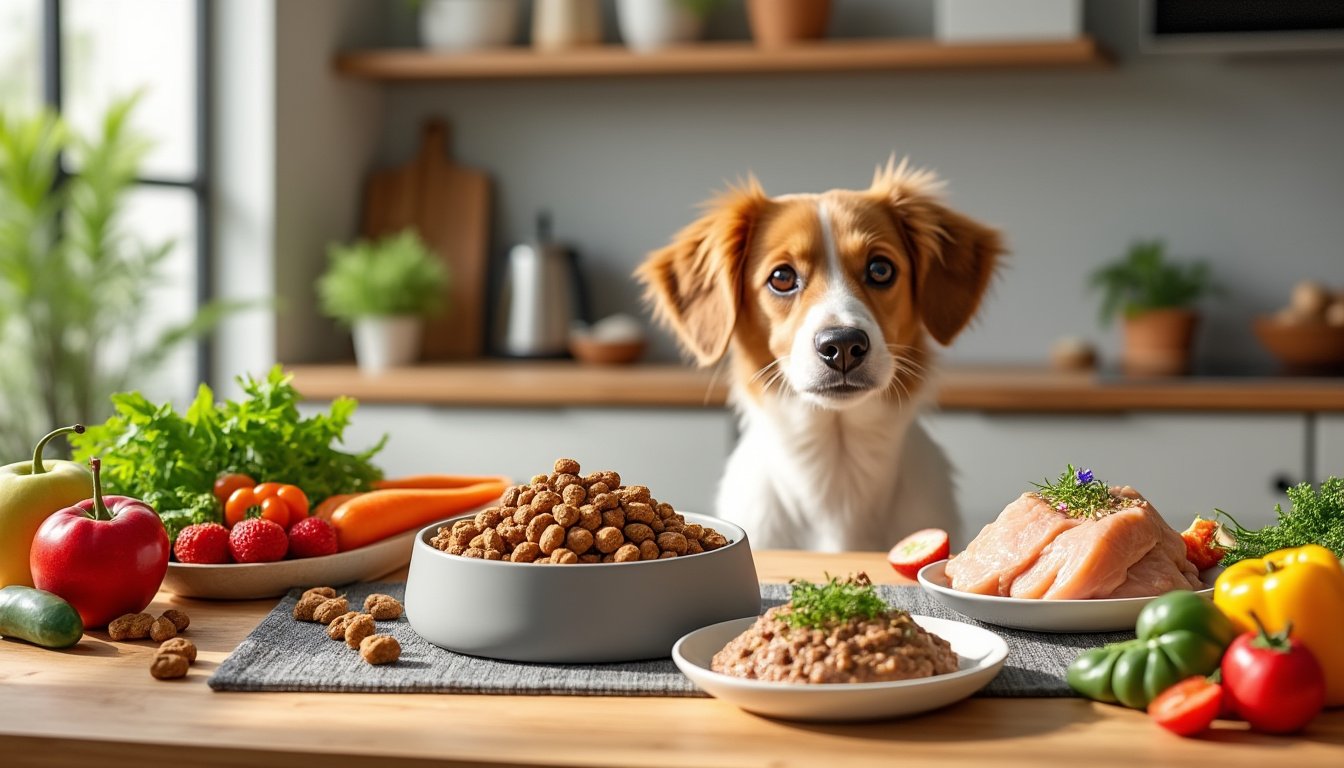 découvrez les meilleurs aliments pour chiens en 2024, incluant croquettes, pâtées et alternatives. offrez à votre compagnon à quatre pattes une alimentation saine et équilibrée pour assurer sa vitalité et son bonheur.