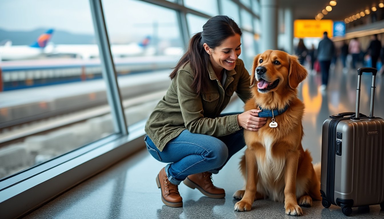 découvrez toutes les règles essentielles pour voyager avec votre chien en avion ou en train. informez-vous sur les conditions d'embarquement, le choix des compagnies et les astuces pour assurer un trajet confortable et sécurisé pour votre compagnon à quatre pattes.