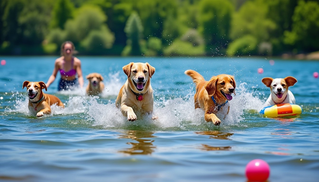 découvrez les meilleures activités aquatiques pour vos chiens, incluant la nage, des jeux amusants et les précautions essentielles à respecter pour garantir leur sécurité et leur bien-être dans l'eau.