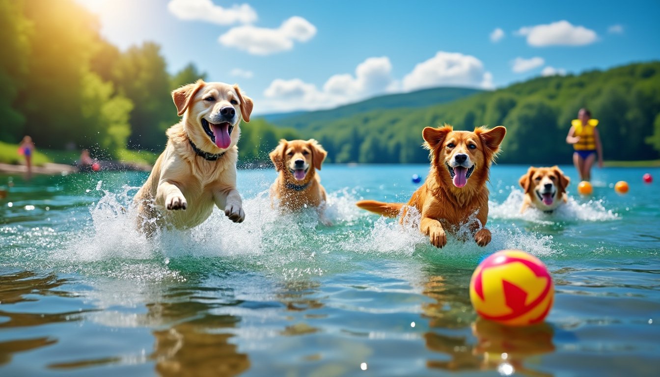 découvrez les meilleures activités aquatiques pour chiens, notamment la nage et les jeux aquatiques. apprenez les précautions essentielles à prendre pour assurer la sécurité et le bien-être de votre compagnon à quatre pattes lors de ces sorties rafraîchissantes.