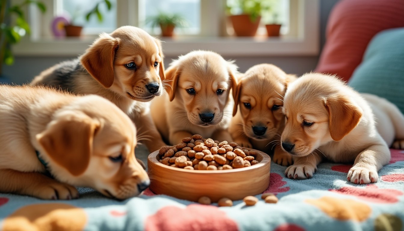 découvrez les fondamentaux de l'alimentation des chiots pour assurer un bon départ dans la vie de votre compagnon. apprenez à choisir les bons aliments, à établir une routine alimentaire et à répondre aux besoins nutritionnels spécifiques de votre chiot pour une croissance saine et équilibrée.