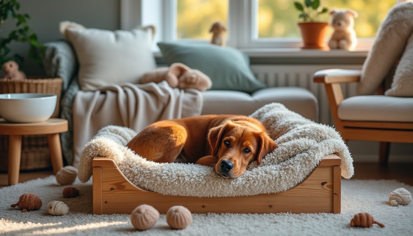 découvrez comment aménager un espace confortable et sécurisé pour la mise bas de votre chienne. suivez nos conseils pratiques pour garantir le bien-être et le confort de votre animal durant cette période cruciale.