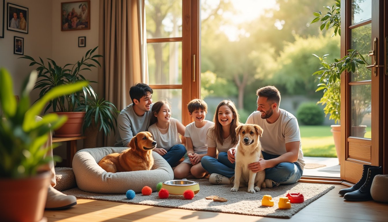 découvrez les étapes essentielles pour préparer votre maison à l'arrivée de votre nouveau compagnon à quatre pattes. conseils sur l'aménagement, la sécurité et le bien-être de votre chien adopté.