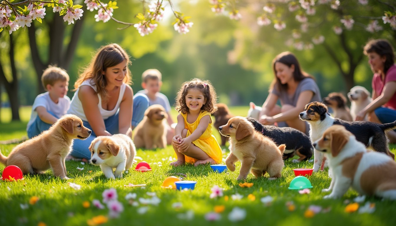 découvrez les meilleures techniques pour socialiser votre chiot dès ses premiers mois. apprenez l'importance de l'exposition aux différents environnements, personnes et autres animaux pour garantir un comportement équilibré et heureux à l'âge adulte!