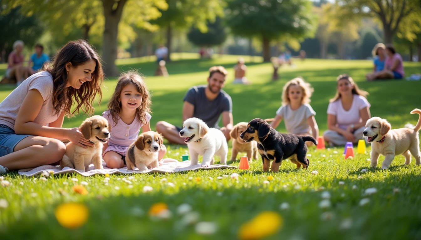 découvrez les meilleures méthodes pour socialiser votre chiot dès son plus jeune âge. apprenez des techniques efficaces pour favoriser son bien-être, sa confiance et ses interactions avec d'autres animaux et humains. assurez-vous que votre compagnon à quatre pattes grandisse en étant bien équilibré et sociable.