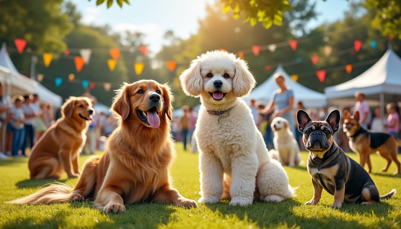 découvrez les événements canins incontournables en 2024 : salons, expositions et compétitions qui raviront les passionnés de chiens. ne manquez pas ces occasions de célébrer la beauté et le talent de nos compagnons à quatre pattes !