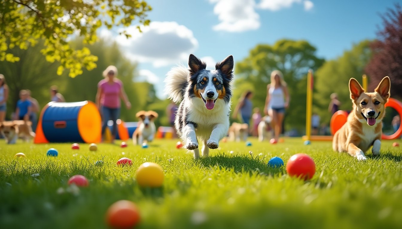 découvrez des jeux inspirants pour les chiens hyperactifs, conçus pour canaliser leur énergie de manière positive. apprenez des techniques et des activités amusantes qui stimuleront l'intellect de votre compagnon tout en renforçant votre lien. offrez à votre chien l'occasion de s'épanouir à travers le jeu !