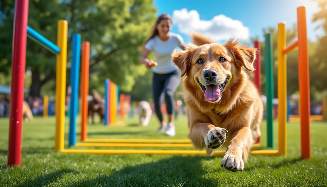 découvrez comment l'agility peut améliorer la santé physique et mentale de votre chien. ce sport canin stimule l'agilité, renforce les liens entre l'animal et son maître, et favorise un comportement équilibré. plongez dans l'univers de l'agility et offrez à votre compagnon à quatre pattes une vie épanouie.