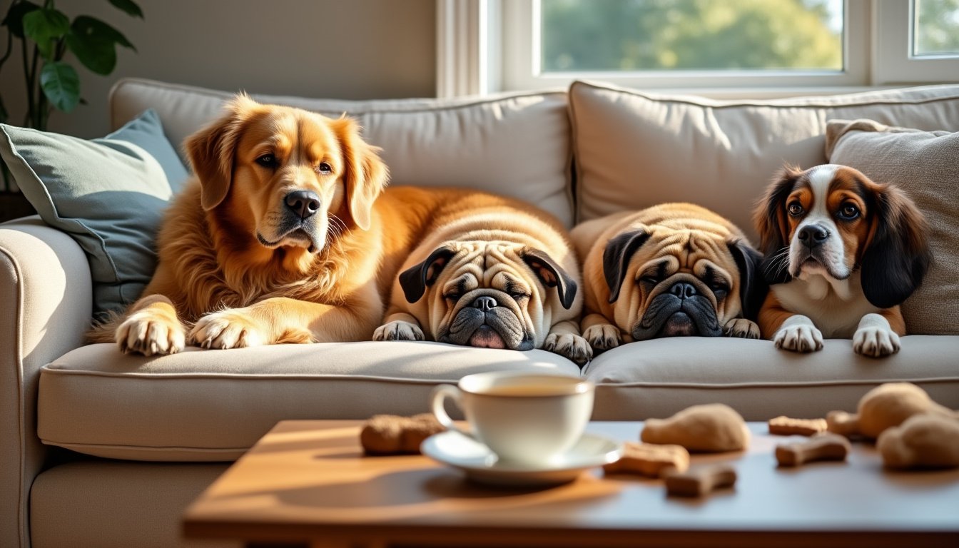 découvrez les races de chiens les plus calmes, idéales pour une vie tranquille. apprenez à choisir le compagnon parfait pour profiter de moments paisibles à la maison tout en bénéficiant de leur affection.