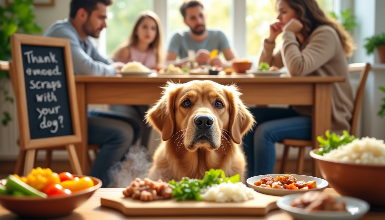 découvrez tout ce qu'il faut savoir sur l'alimentation de votre chien et les risques potentiels liés aux restes de table. apprenez à distinguer les aliments sûrs et ceux à éviter pour le bien-être de votre compagnon à quatre pattes.