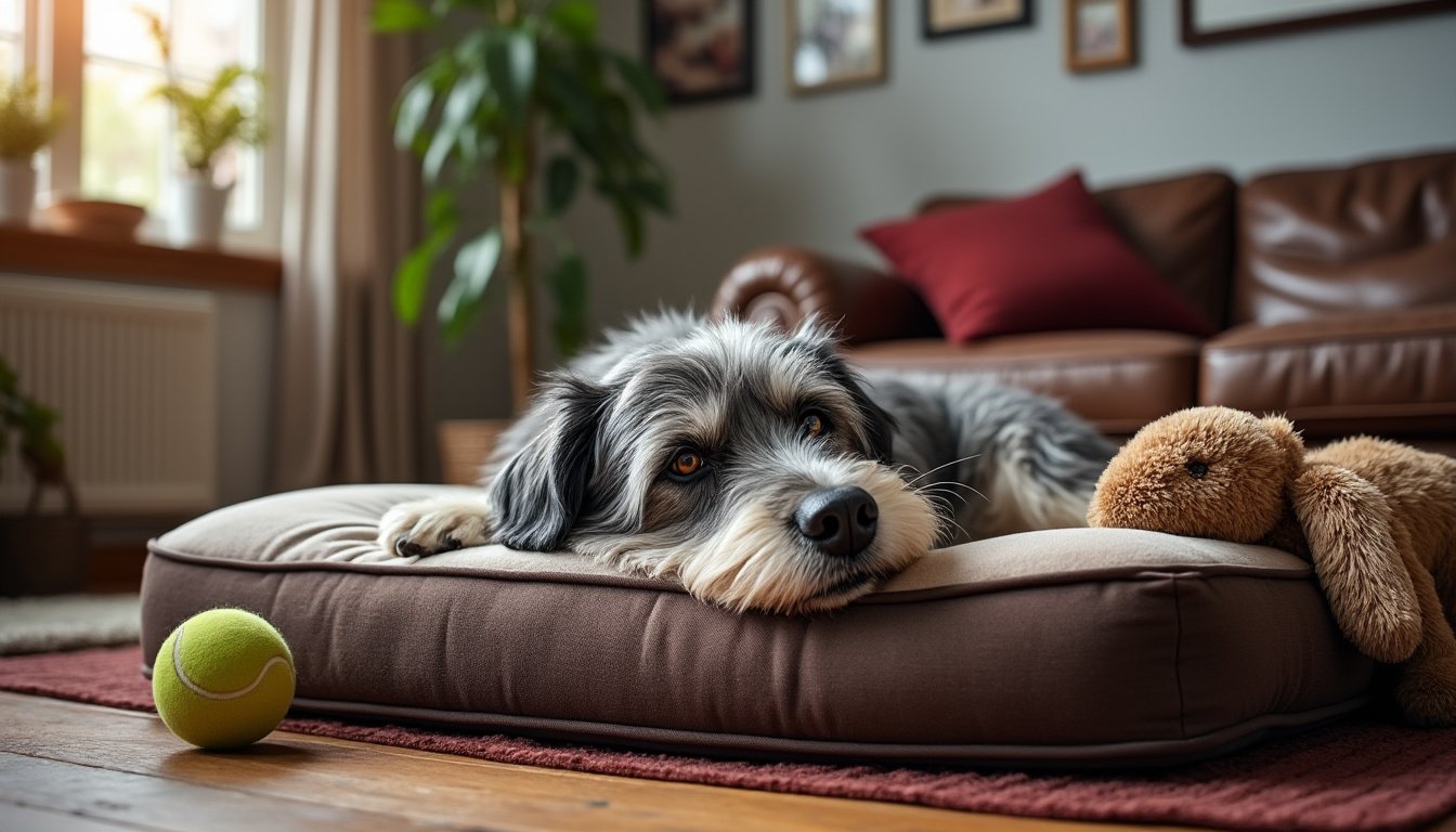 découvrez les avantages d'investir dans un lit orthopédique pour chiens âgés. offrez à votre compagnon le confort et le soutien dont il a besoin pour une meilleure qualité de vie, en soulageant les douleurs articulaires et en favorisant un sommeil réparateur.