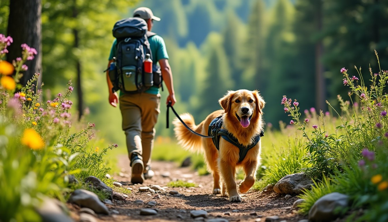 découvrez les meilleurs conseils pour des randonnées réussies avec votre chien ! cette guide vous présente les équipements indispensables et des astuces pratiques pour profiter pleinement de vos sorties en pleine nature.