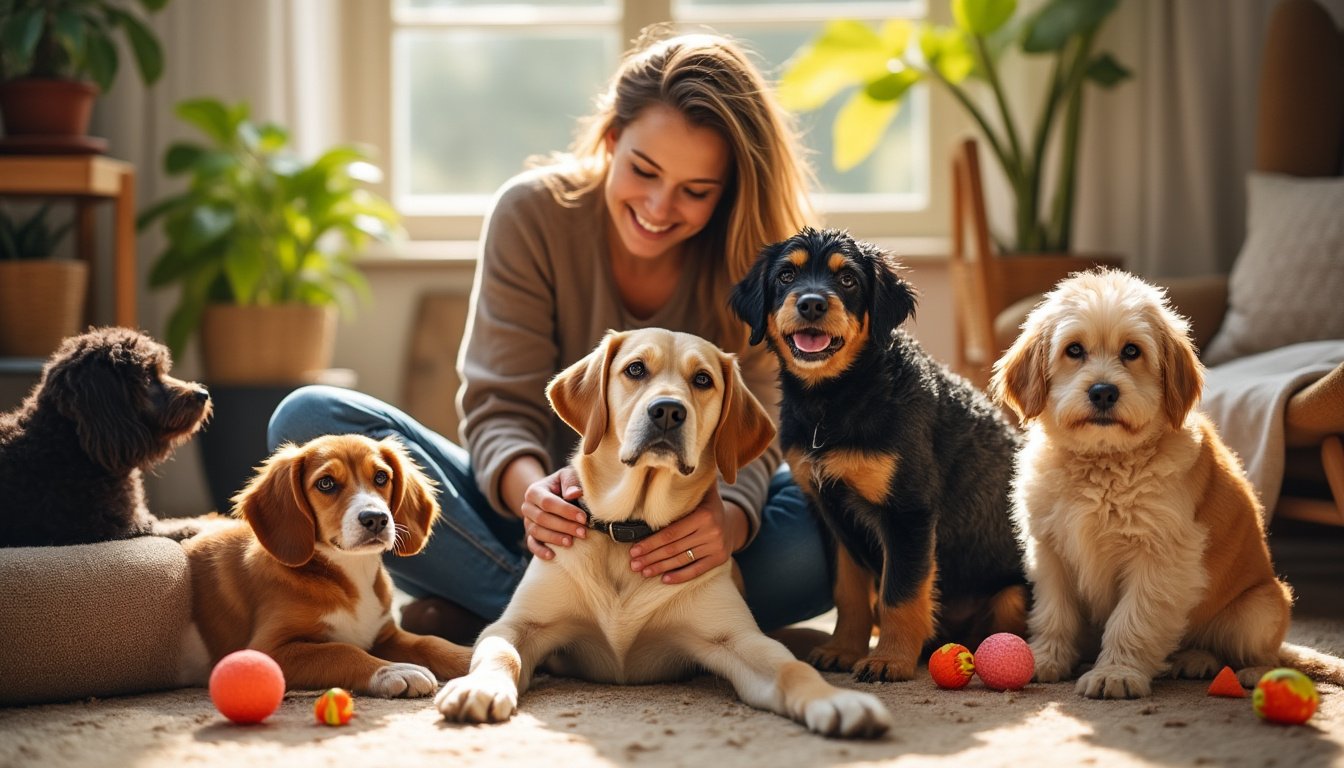 découvrez notre sélection des 10 races de chiens les plus affectueuses envers leurs maîtres. apprenez-en plus sur ces compagnons fidèles qui apportent amour et joie à leur famille. que vous cherchiez un ami loyal ou un animal de compagnie câlin, ce guide a tout ce qu'il vous faut pour choisir le chien parfait.