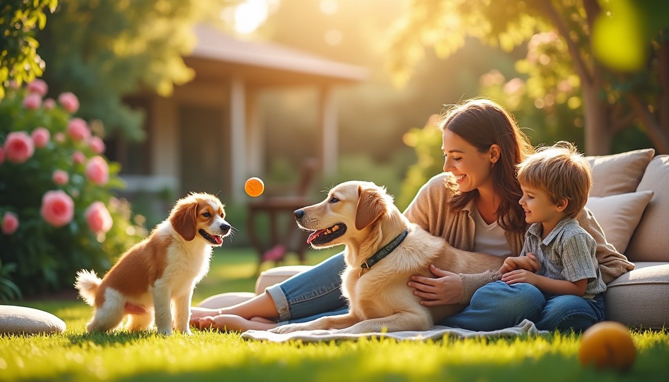 découvrez notre sélection des 10 races de chiens les plus affectueuses envers leurs maîtres. apprenez à connaître ces compagnons fidèles qui apportent amour et tendresse dans votre foyer. que vous soyez à la recherche d'un nouvel ami à quatre pattes ou simplement curieux, cet article vous présente des races qui ne manqueront pas de toucher votre cœur.