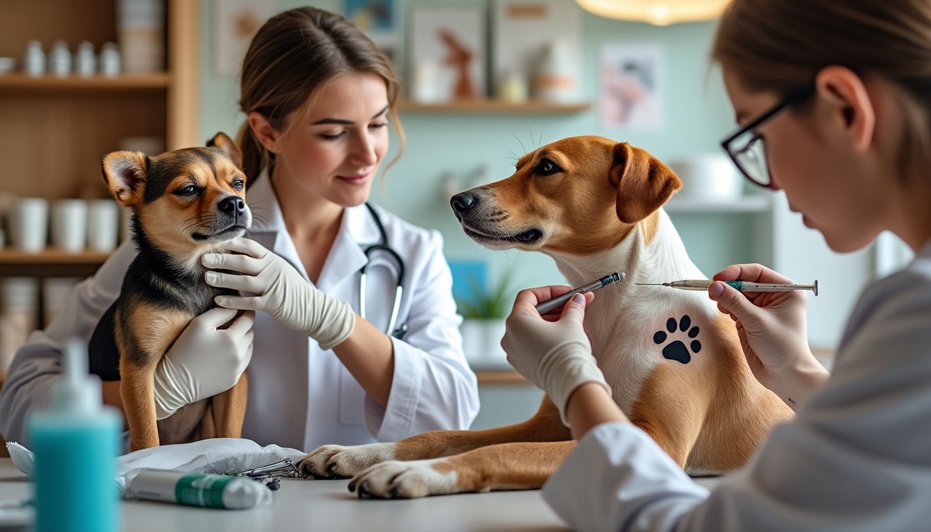 découvrez tout sur l'identification des chiens : comparez les avantages de la puce électronique et du tatouage, apprenez les procédures d'implantation et les obligations légales. assurez la sécurité et le bien-être de votre compagnon à quatre pattes.