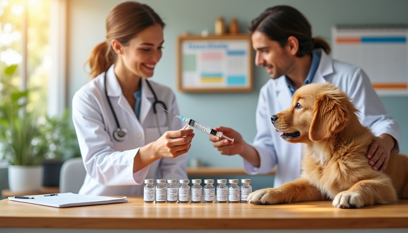 découvrez l'importance des vaccins pour chiens et consultez notre calendrier complet pour garantir la santé et le bien-être de votre fidèle compagnon. informez-vous sur les vaccins essentiels, leur protection contre les maladies et les recommandations vétérinaires.