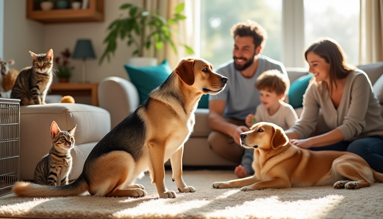 découvrez des conseils pratiques et des stratégies efficaces pour intégrer un chien adopté au sein d'une famille avec d'autres animaux. apprenez à gérer les interactions, établir une harmonie et garantir le bien-être de tous vos compagnons à quatre pattes.