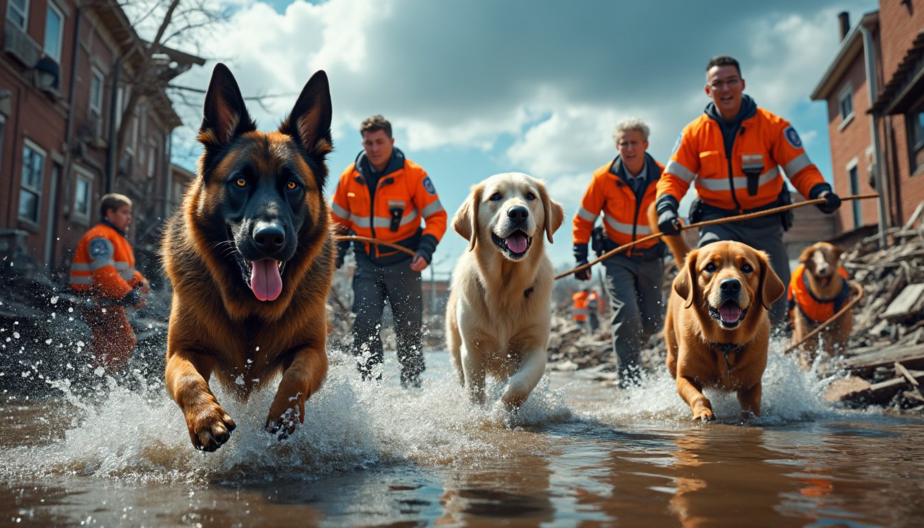 découvrez comment les chiens de sauvetage gagnent en popularité dans les zones sinistrées, grâce à leur incroyable capacité à localiser des victimes et à offrir un soutien émotionnel. explorez l'impact de ces animaux héroïques dans les interventions d'urgence et la réhabilitation des communautés touchées.