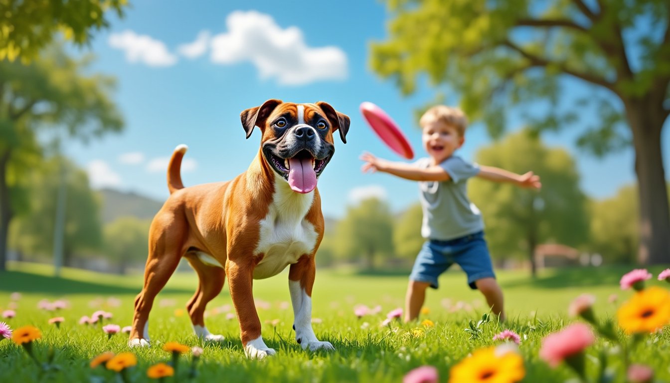 découvrez le boxer, un chien à la fois joueur et protecteur, parfait pour les familles. apprenez-en plus sur son tempérament, ses besoins et comment créer un lien fort avec ce compagnon fidèle.