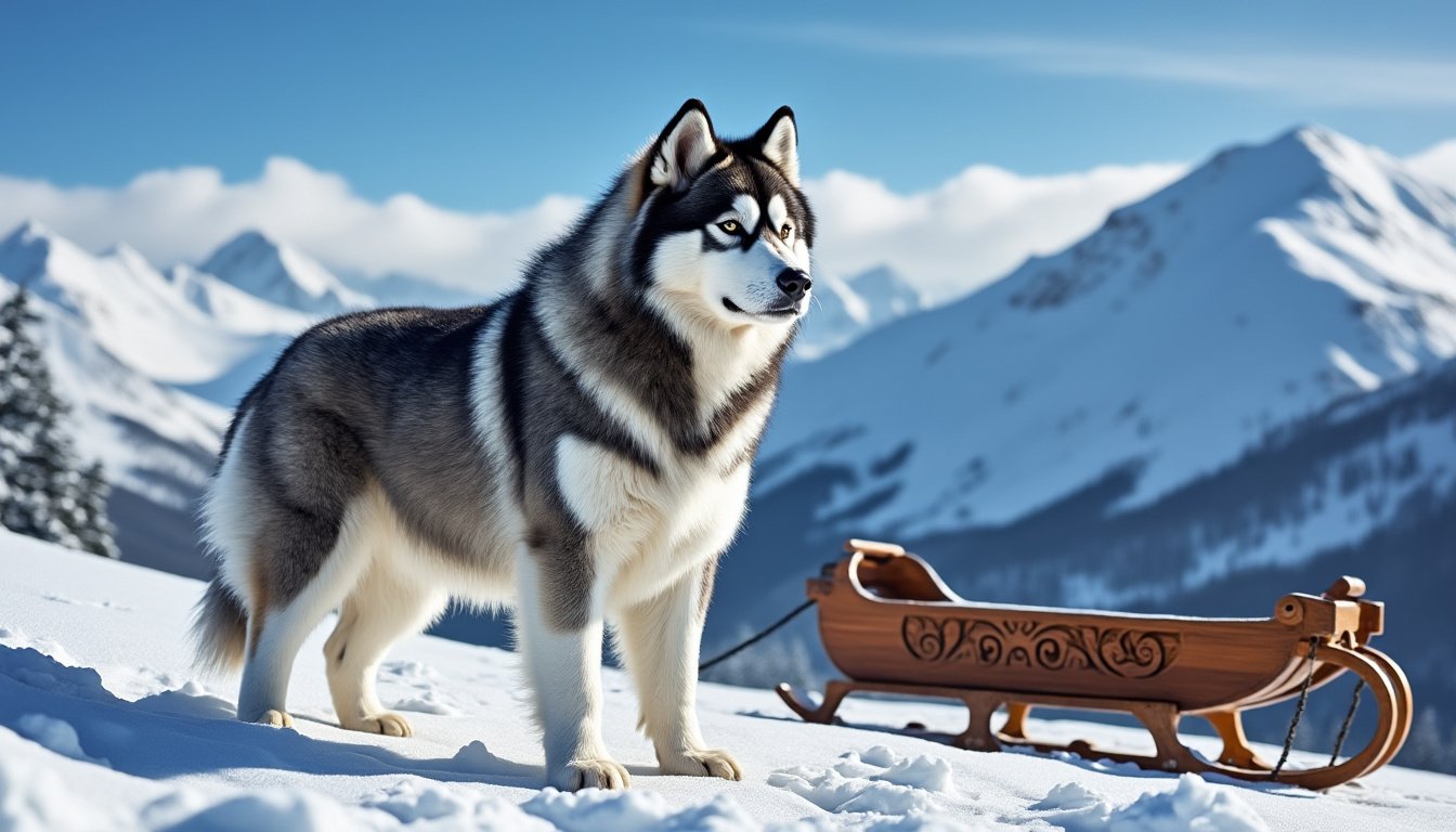 découvrez le malamute d'alaska, un majestueux géant connu pour sa douceur et sa force de travail. apprenez-en davantage sur son caractère affectueux, ses besoins en exercice et ses qualités exceptionnelles comme chien de traîneau. un compagnon idéal pour les familles actives et les amateurs d'aventures en pleine nature.