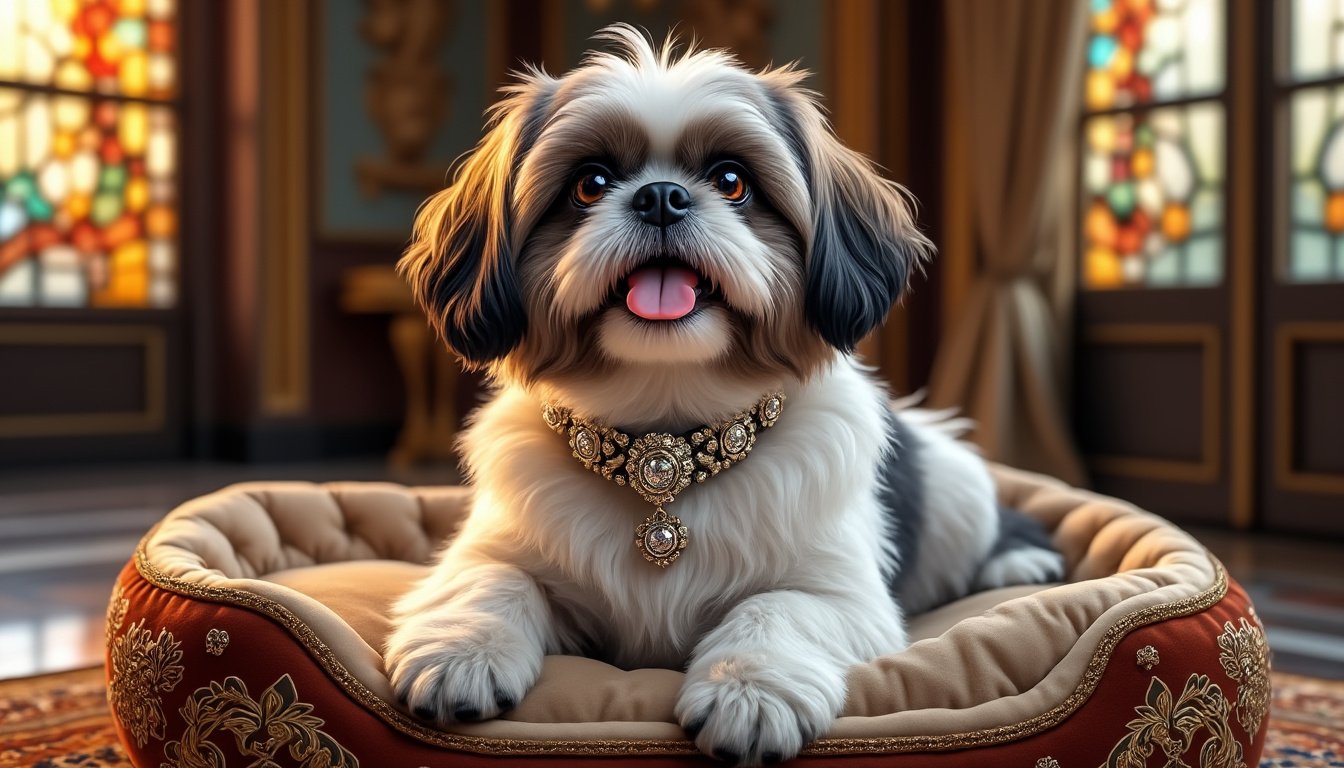 découvrez le shih tzu, ce chien au charme irrésistible et à la personnalité royale. apprenez tout sur son caractère attachant, son entretien et pourquoi il devient un compagnon idéal pour les amoureux des animaux.