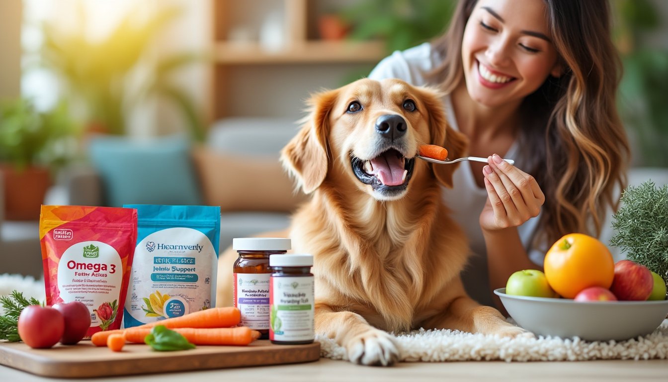 découvrez les bienfaits des compléments alimentaires pour chiens : amélioration de la santé, renforcement du système immunitaire et soutien aux articulations. offrez à votre compagnon les nutriments essentiels pour une vie épanouie et dynamique.