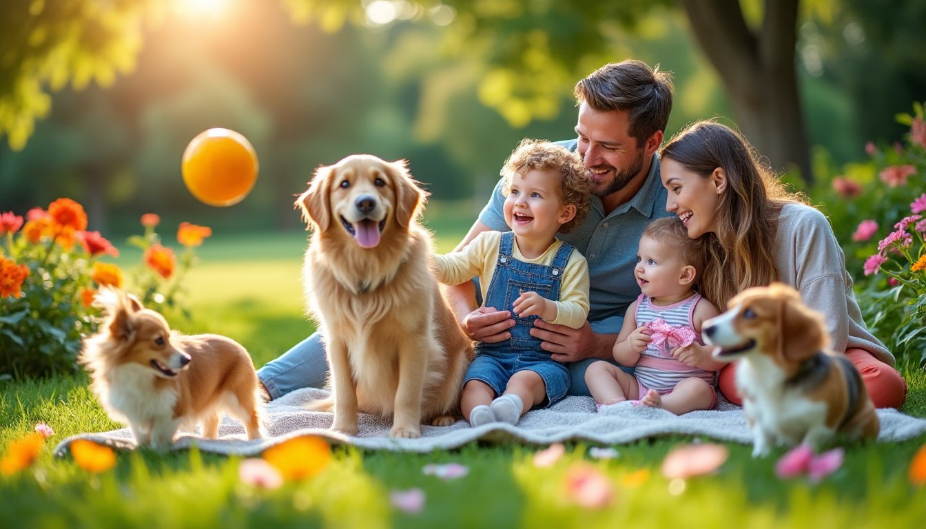 découvrez des témoignages émouvants de familles avec enfants partageant leur quotidien avec leurs chiens. explorez les liens uniques, les aventures et les leçons de vie que ces compagnons à quatre pattes apportent au sein des foyers.