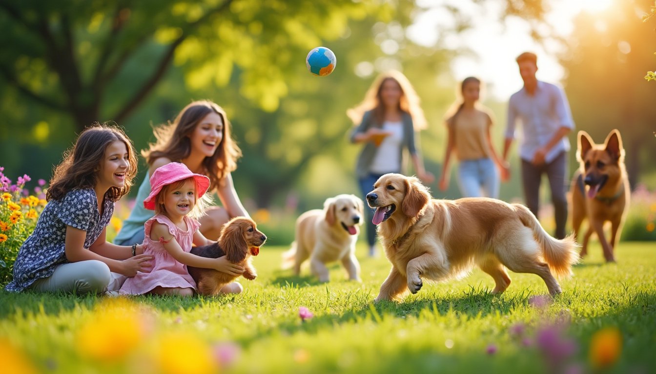 découvrez des témoignages authentiques de familles avec enfants et leurs précieux compagnons à quatre pattes. apprenez comment ces relations enrichissent la vie quotidienne, favorisent l'épanouissement des enfants et créent des souvenirs inoubliables. plongez dans l'univers des interactions entre enfants et chiens et explorez l'amour inconditionnel qui les unit.