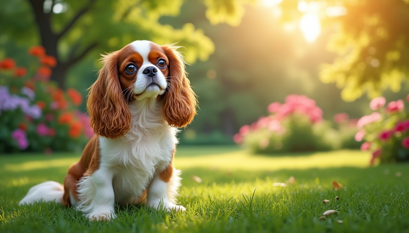 découvrez le cavalier king charles spaniel, un compagnon canin doux et gracieux. ce chien au cœur tendre est parfait pour les familles et les amoureux des animaux, alliant affection et élégance dans sa personnalité.