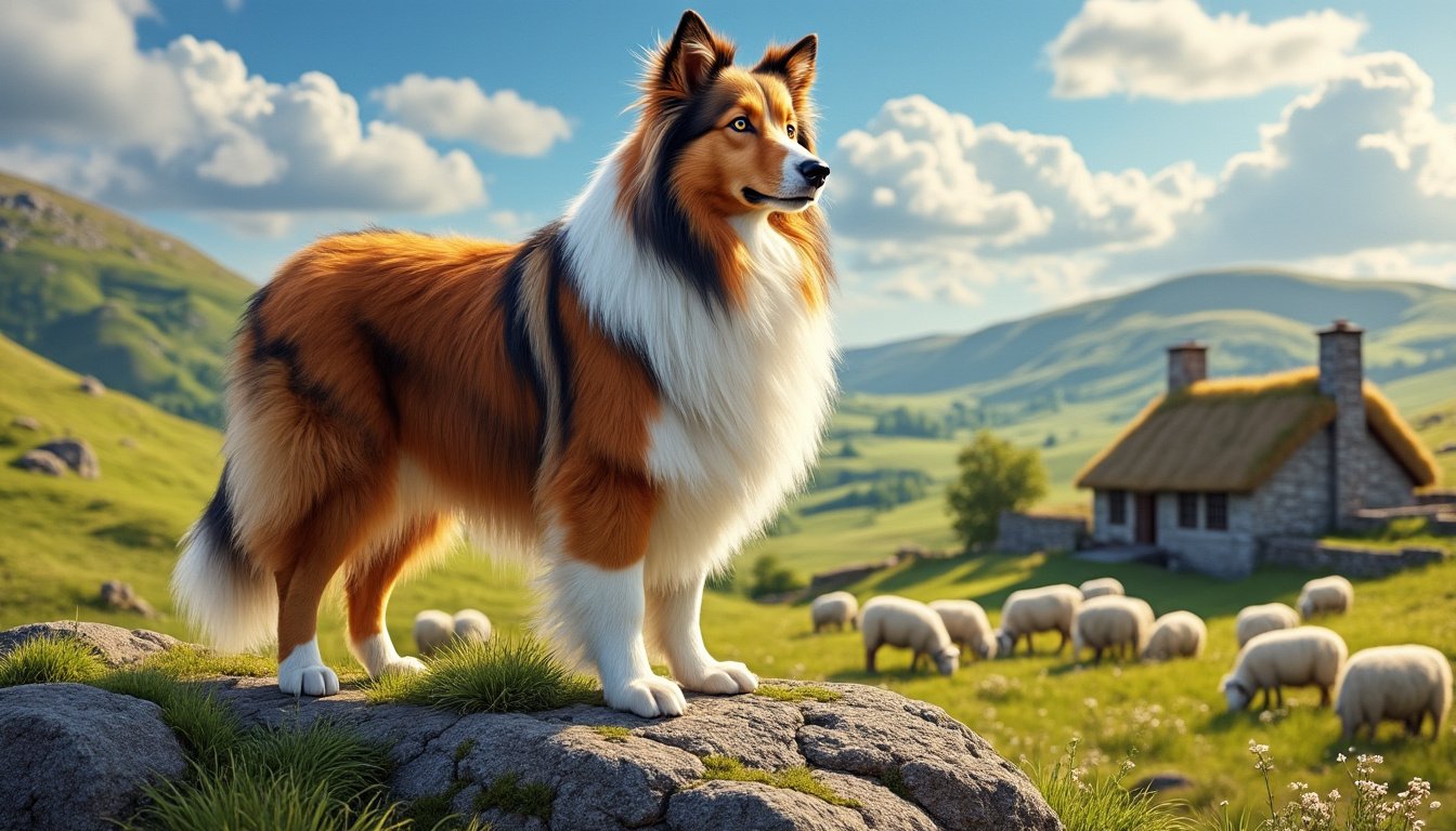 découvrez le collie, le chien emblématique de 'lassie', connu pour son intelligence et sa loyauté. ce compagnon fidèle n'est pas seulement une star du grand écran, il excelle également en tant que gardien, offrant protection et affection à sa famille. apprenez tout sur ses caractéristiques, son éducation et pourquoi il est le choix idéal pour les amateurs de chiens.